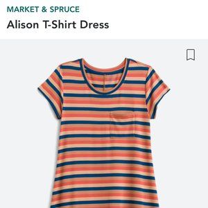 NWOT Market and Spruce Alison T-shirt Dress Size XL